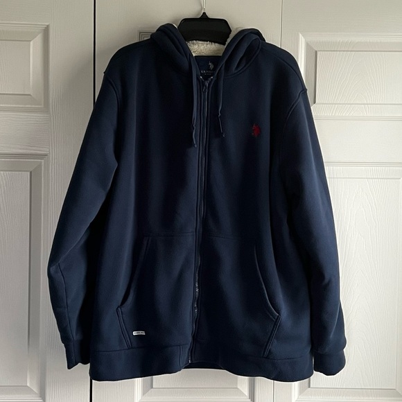 Men’s U.S Polo Assn. Hooded Jacket. GUC - Picture 1 of 8